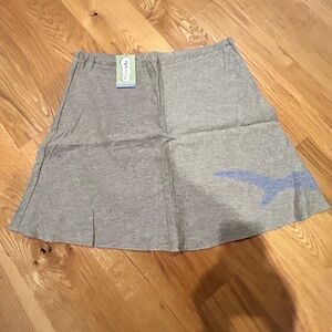 Stylish Gray Skirt with shark tail